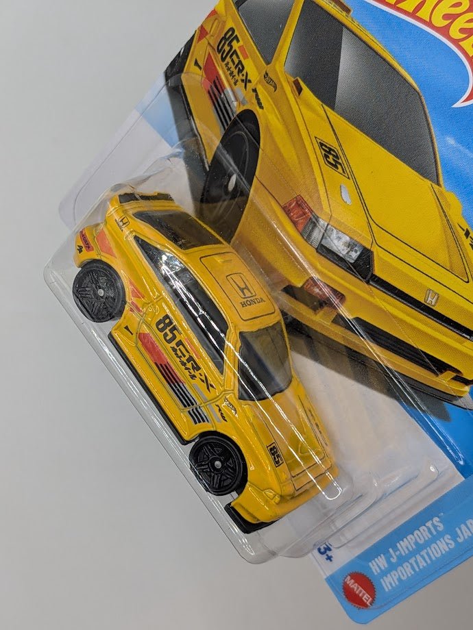 1985 Honda CR-X Hot Wheels - J-Imports - 4/10 - OzzyBozzys