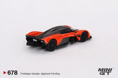 Aston Martin Valkyrie Maximum Orange Mini GT