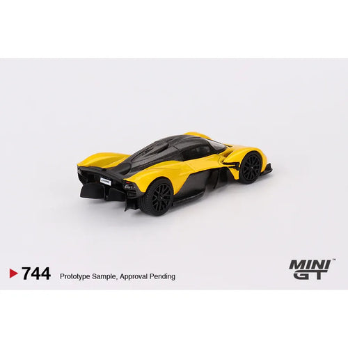 Aston Martin Valkyrie Sunburst Yellow Mini GT