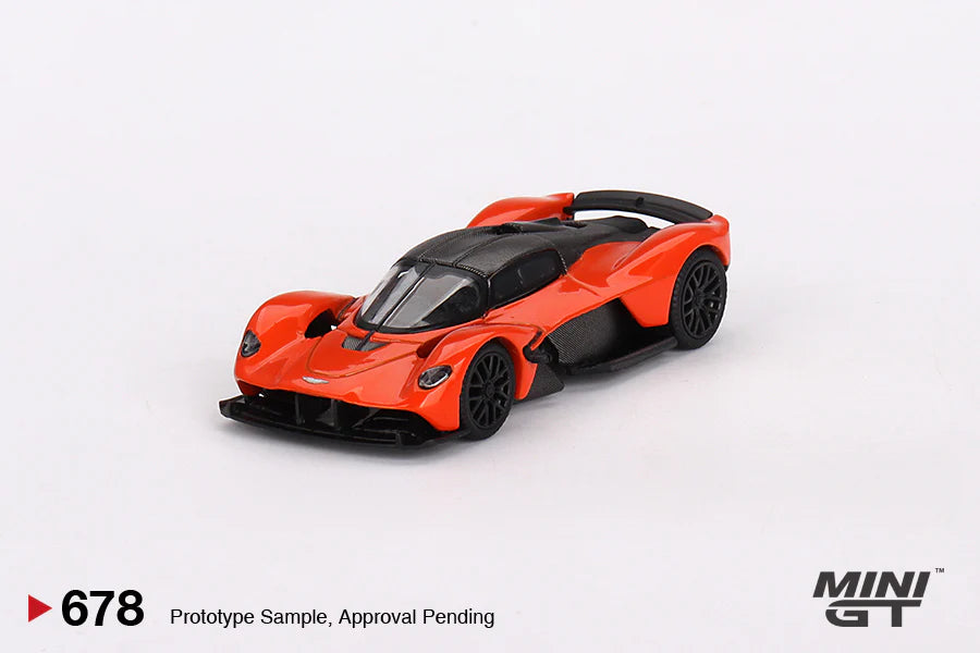 Aston Martin Valkyrie Maximum Orange Mini GT