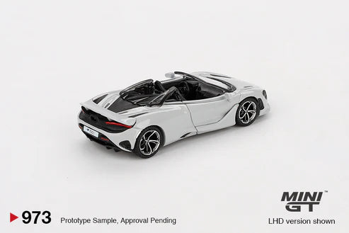 McLaren 750S Spider Cirrus Grey Mini GT