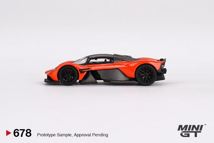 Aston Martin Valkyrie Maximum Orange Mini GT