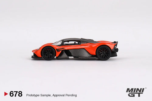 Aston Martin Valkyrie Maximum Orange Mini GT