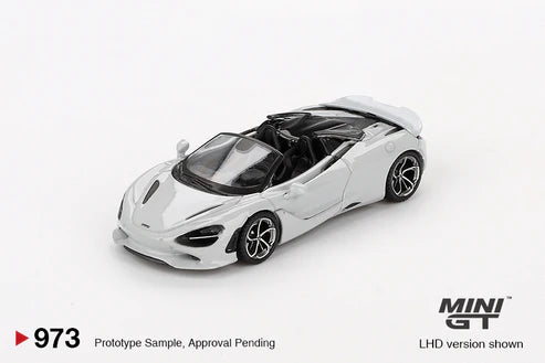 McLaren 750S Spider Cirrus Grey Mini GT