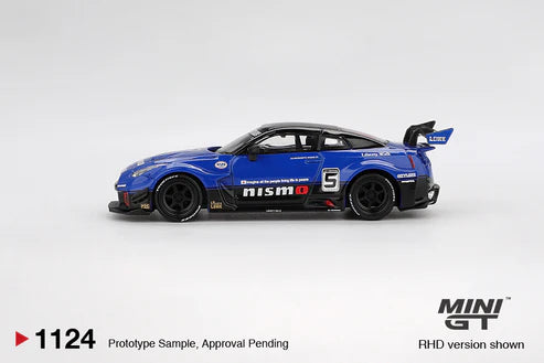 LB-Silhouette WORKS GT Nissan 35GT-RR Ver.2 Blue Mini GT
