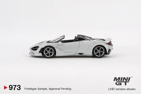 McLaren 750S Spider Cirrus Grey Mini GT