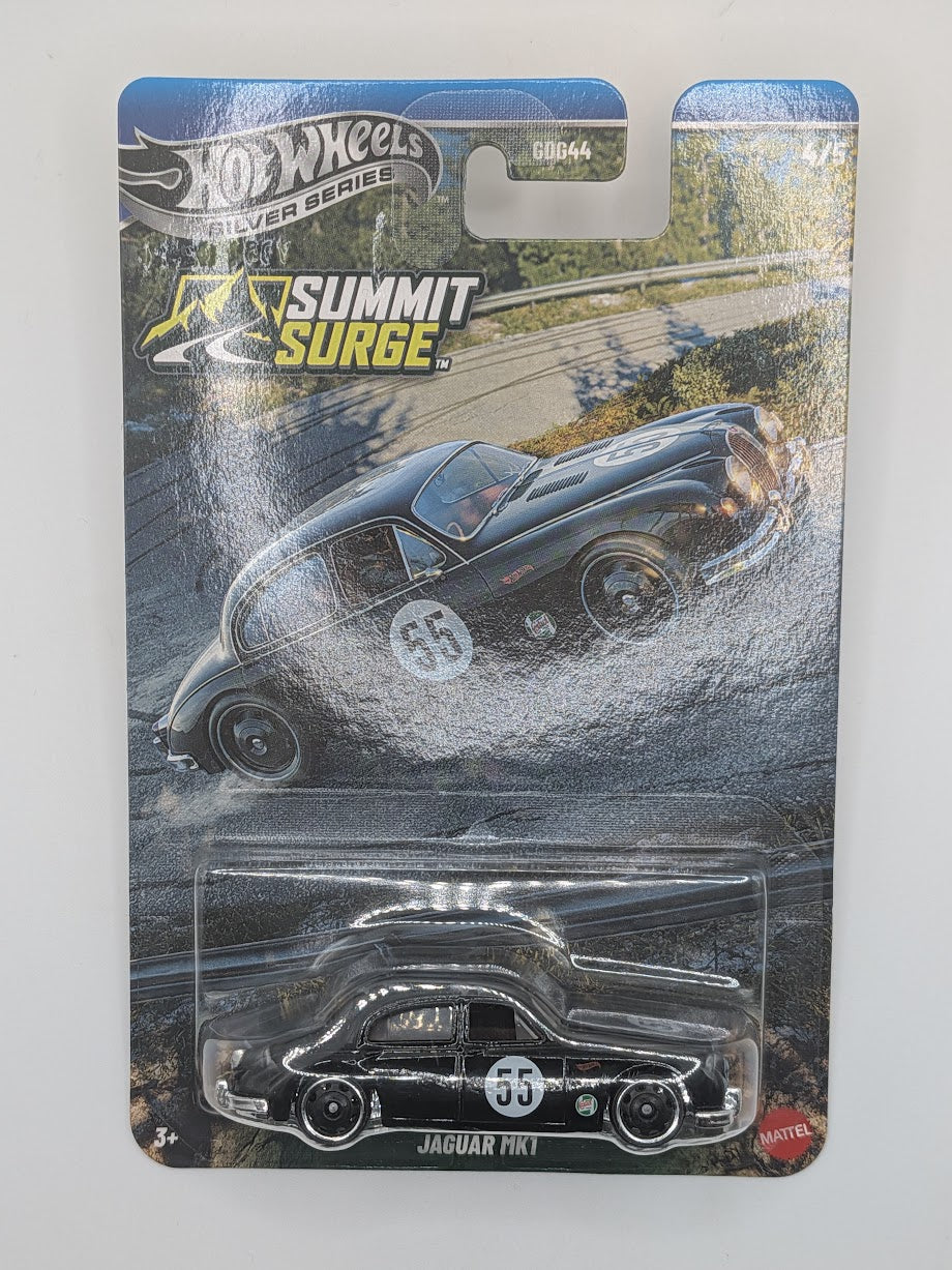 Jaguar MK1 Hot Wheels - Summit Surge Silver Series - 4/5