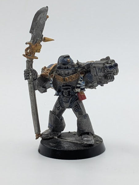 Metal Classic Grey Knight Space Marine - Metal Warhammer Figure