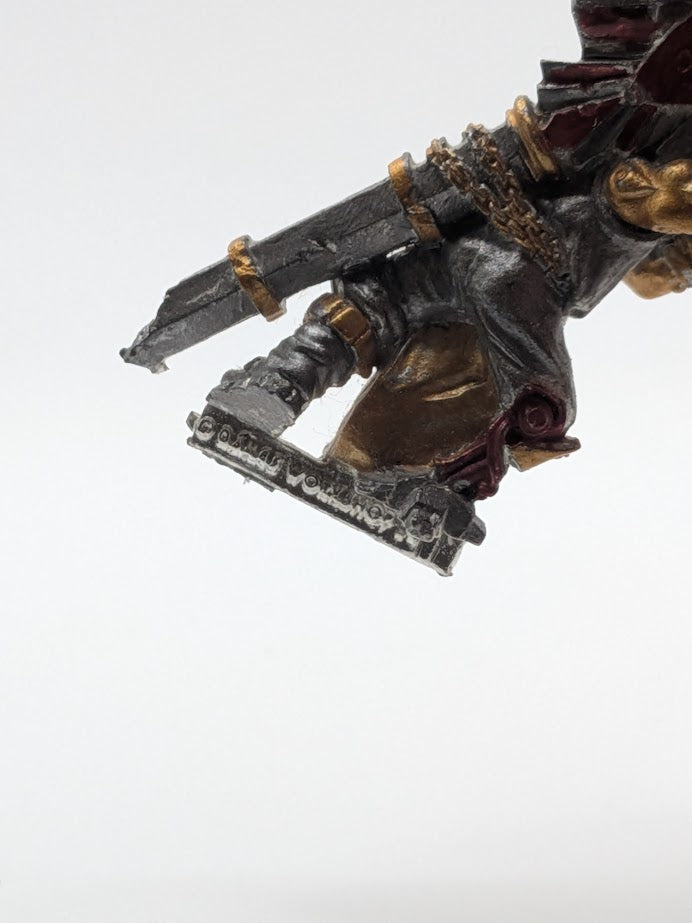 Black Templar Cenobyte with Relic - Metal Warhammer Figure