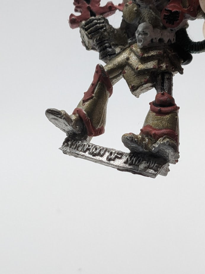Champion of Khorne - Metal Warhammer Figure