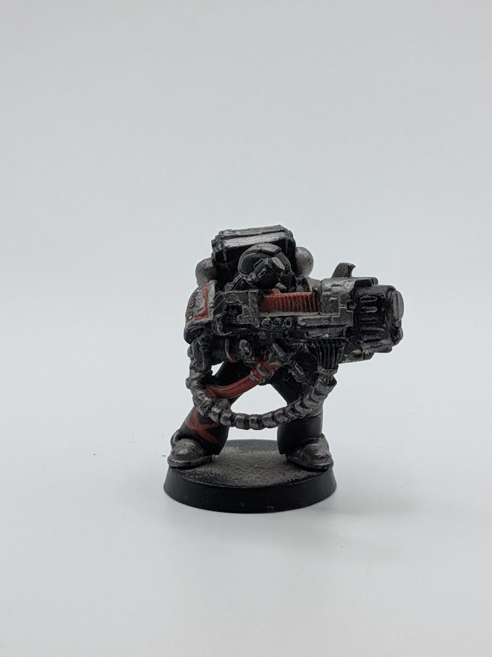 Black Templars Heavy Bolter-Marine - Metal Warhammer Figure