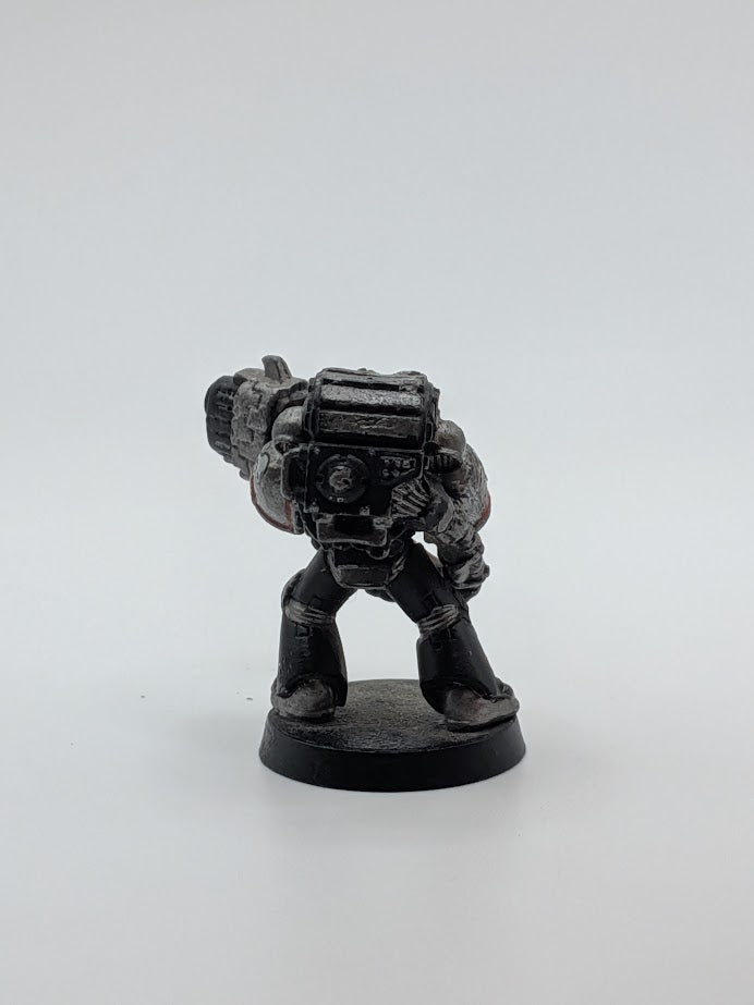 Black Templars Heavy Bolter-Marine - Metal Warhammer Figure