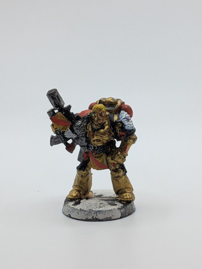 Blood Angels Captain Tycho - Metal Warhammer Figure