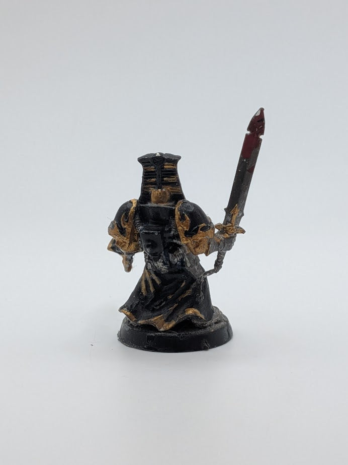 Chaos Space Marines Sorcerer - Metal Warhammer Figure
