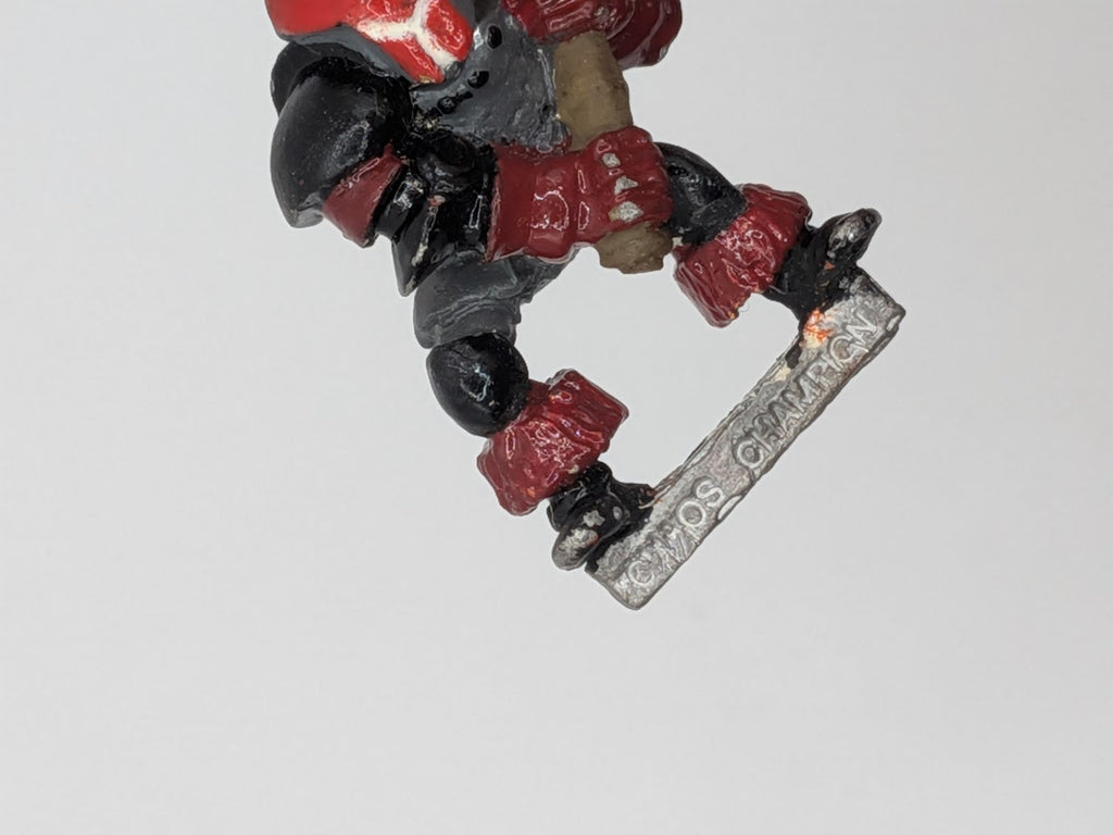 Chaos Champion - Metal Warhammer Figure