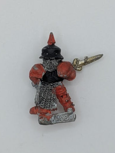 Chaos Dwarf Swivel Gun Crew - Metal Warhammer Figure