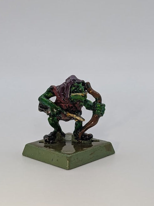 Classic Goblin With Bow - Metal Warhammer Figure