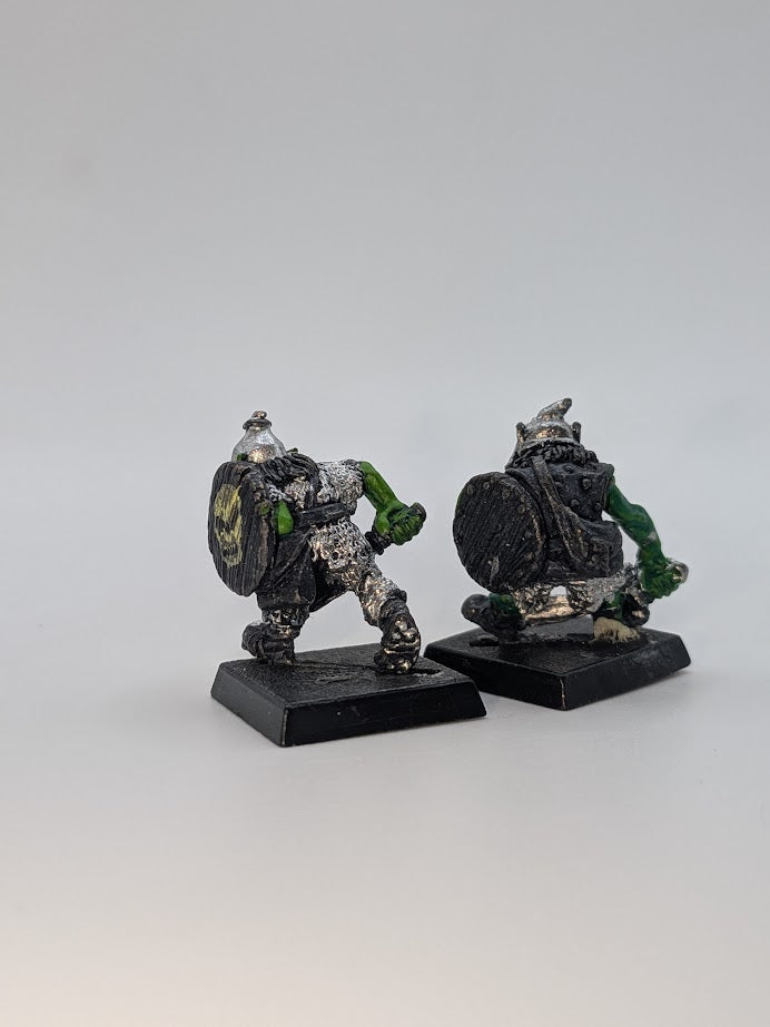 Orc Troopers - Metal Warhammer Figure