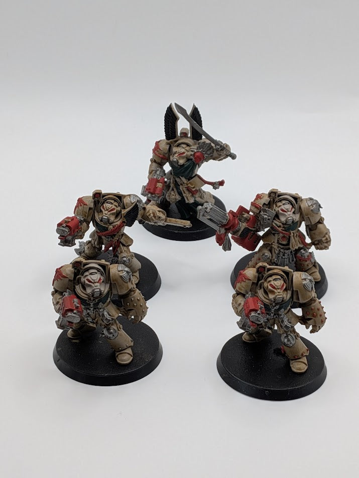Dark Angels Terminators Space Marines -  Warhammer Miniatures