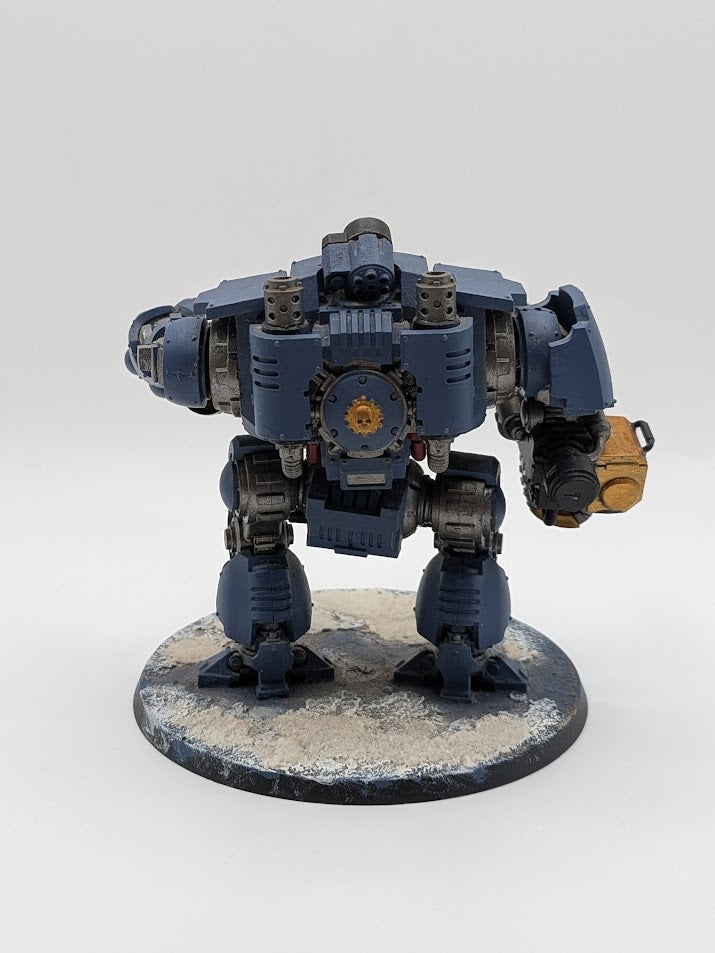 Space Marines Ultramarines Primaris Redemptor Dreadnought -  Warhammer Miniatures