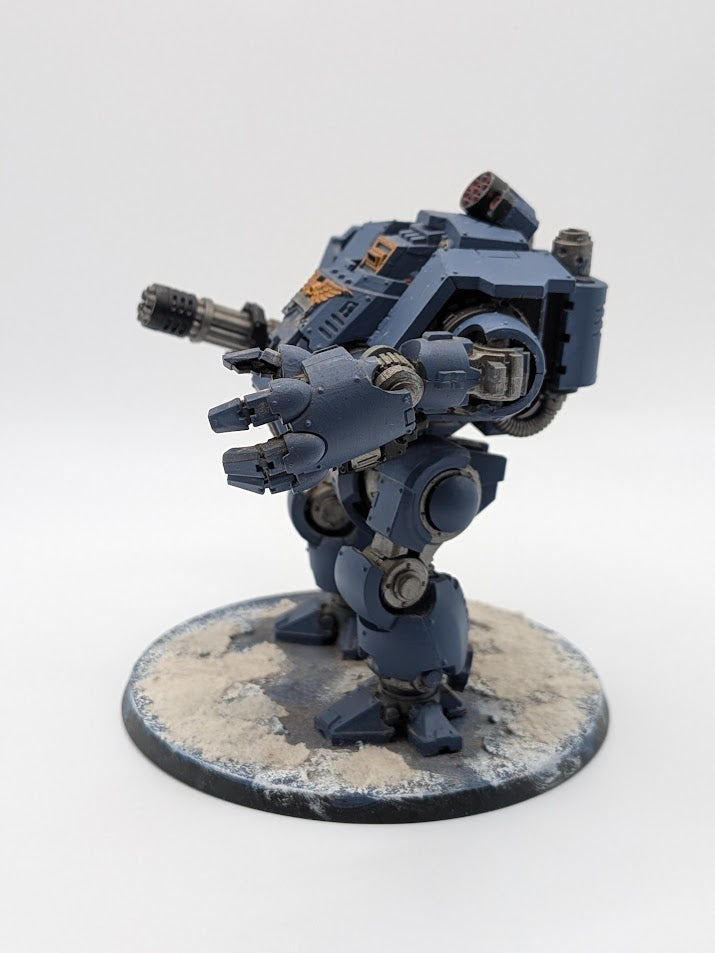 Space Marines Ultramarines Primaris Redemptor Dreadnought -  Warhammer Miniatures