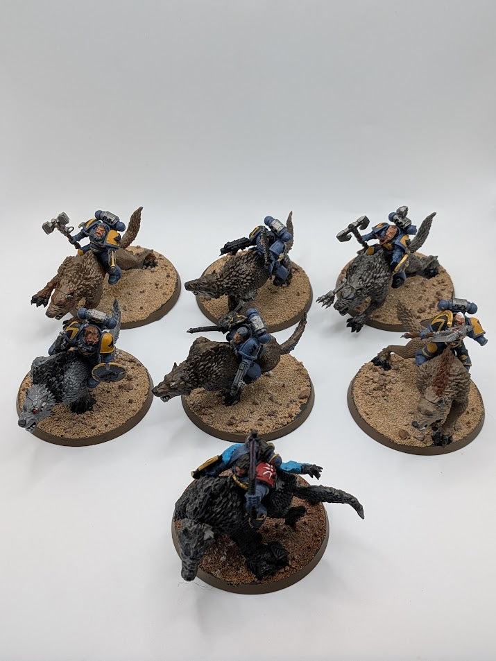 Space Wolves Thunderwolf Cavalry -  Warhammer Miniatures