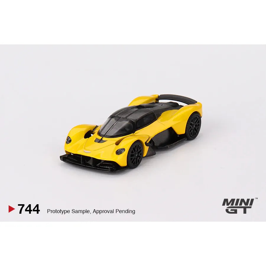 Aston Martin Valkyrie Sunburst Yellow Mini GT