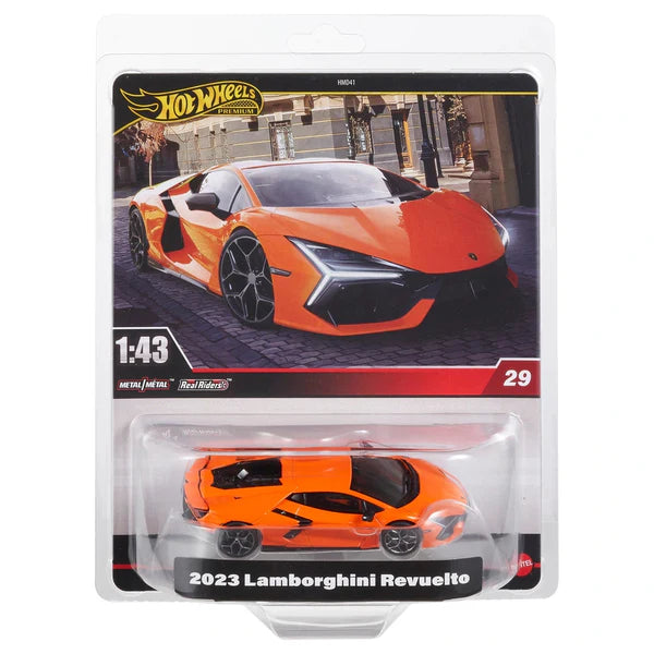 2023 Lamborghini Revuelto Orange Hot Wheels - 1:43 Premium - #29