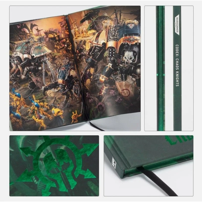Chaos Knights Collector's Edition Hardback 10th Ed Warhammer