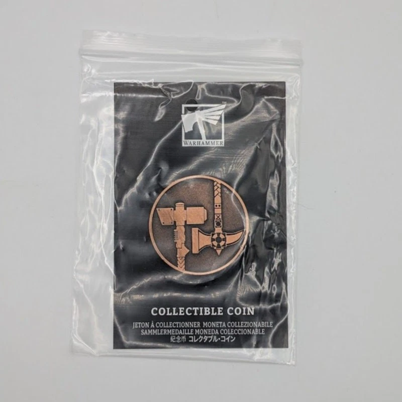 Thunder Hammer Collectible Coin Limited Edition Warhammer Day 2025