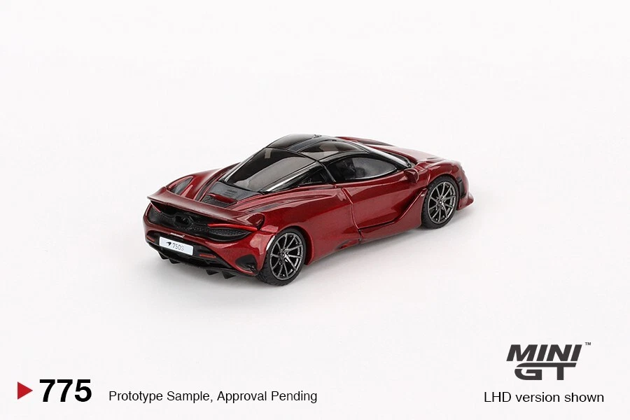 McLaren 750S Amaranth Red Mini GT