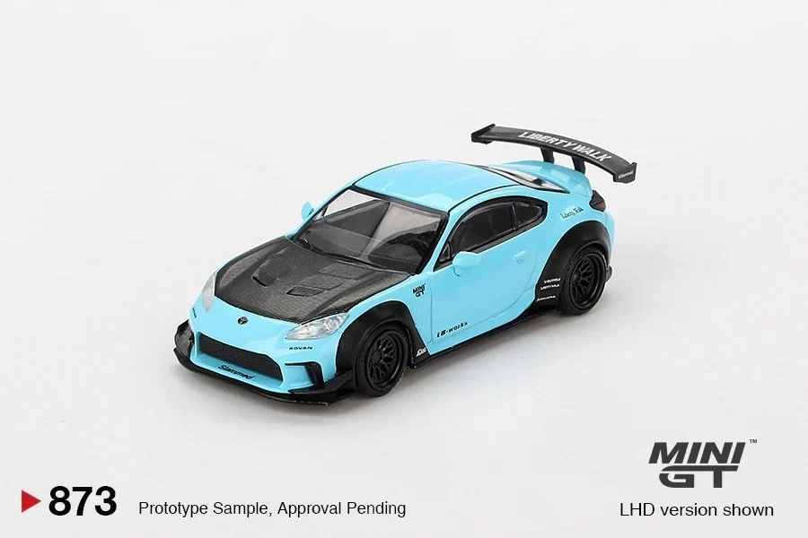 Toyota GR86 LB Nation Baby Blue Mini GT