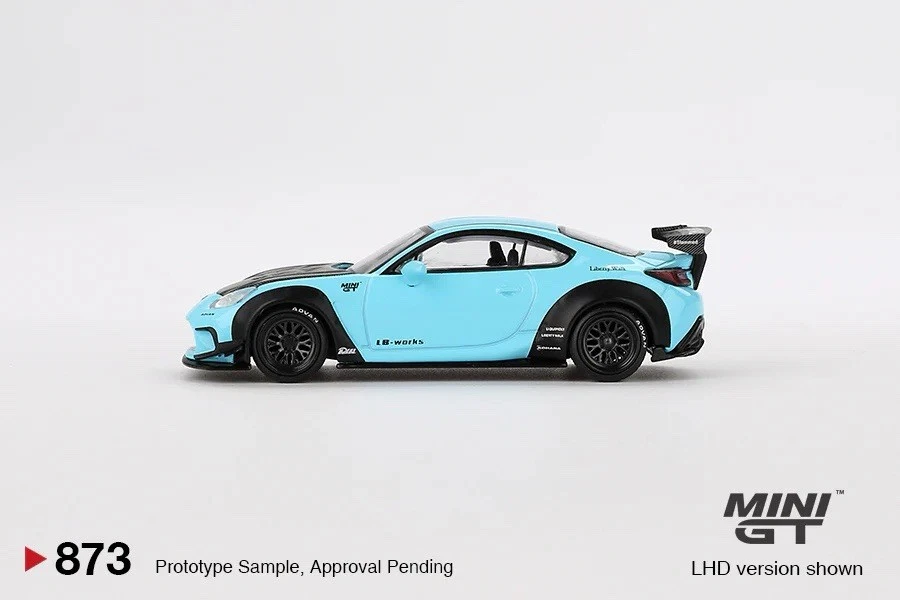 Toyota GR86 LB Nation Baby Blue Mini GT
