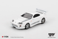 Toyota Supra VeilSide Combat V-I White Mini GT
