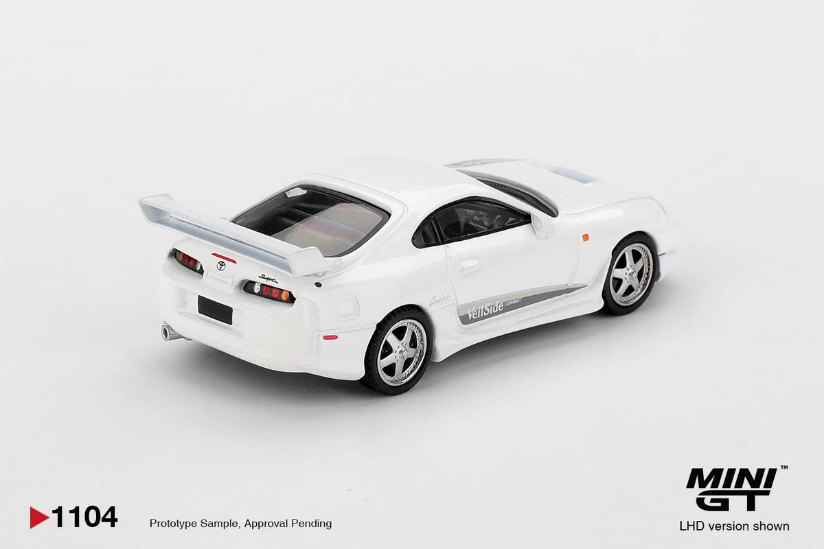 Toyota Supra VeilSide Combat V-I White Mini GT