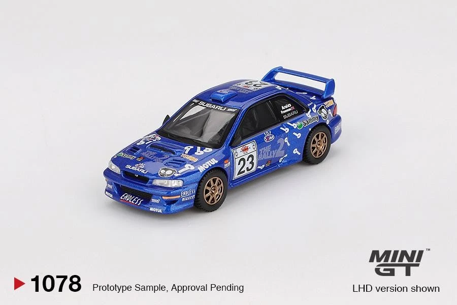 Subaru Impreza WRC99 #23 2000 Acropolis Rally Mini GT Blister Packaging