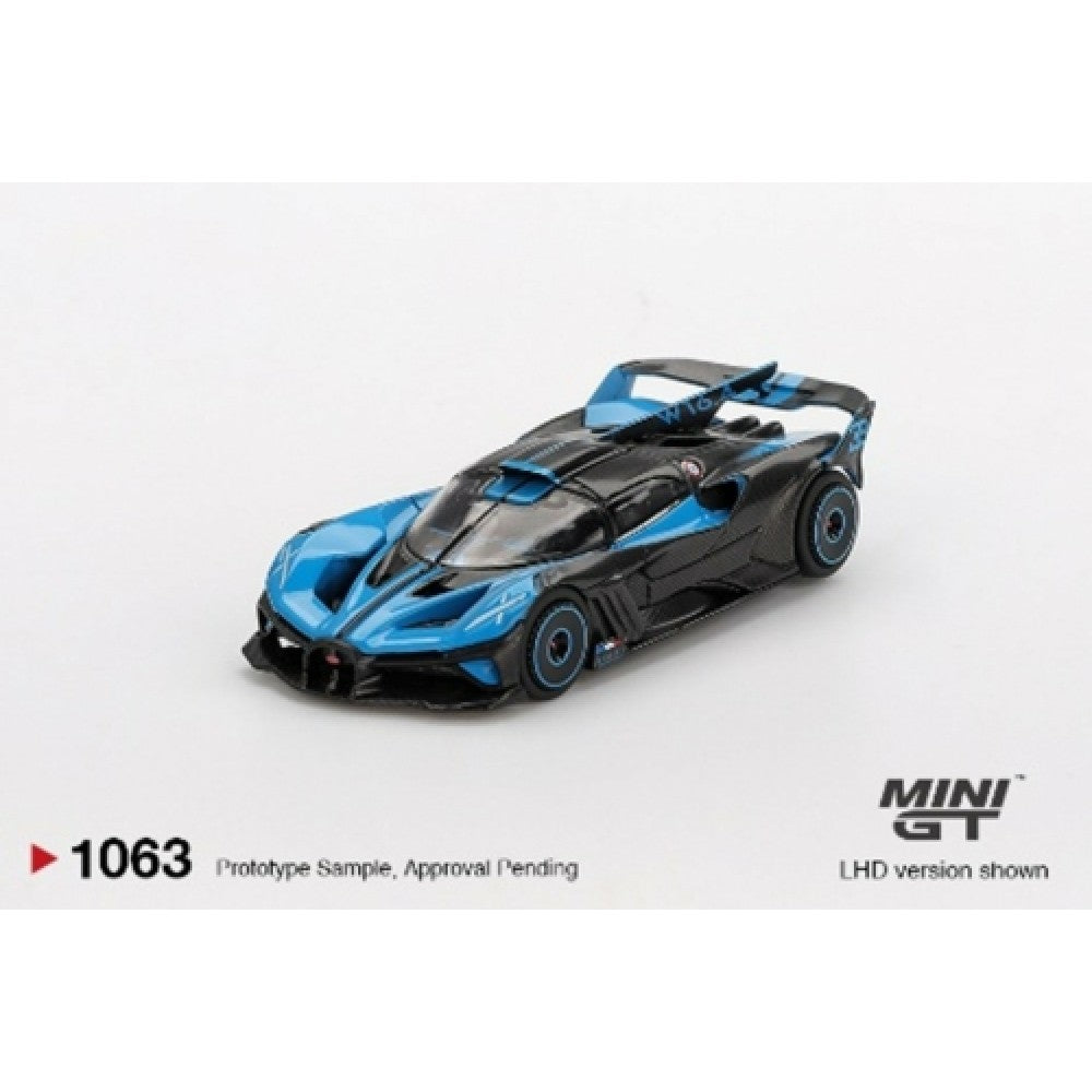 Bugatti Bolide Blue Mini GT